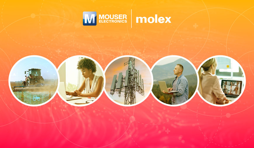 Neuer Content Stream von Molex und Mouser zu HF-Steckverbindern bei Smart Agriculture und darüber hinaus
